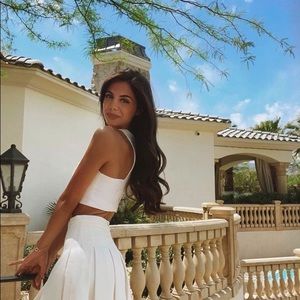 Amanda Uprichard Dixon Skort in Ivory